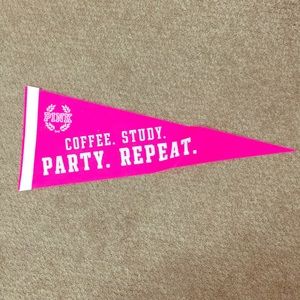 Victoria’s Secret PINK collegiate banner